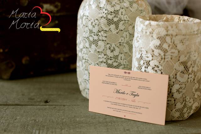 Convite de casamento: Tayla