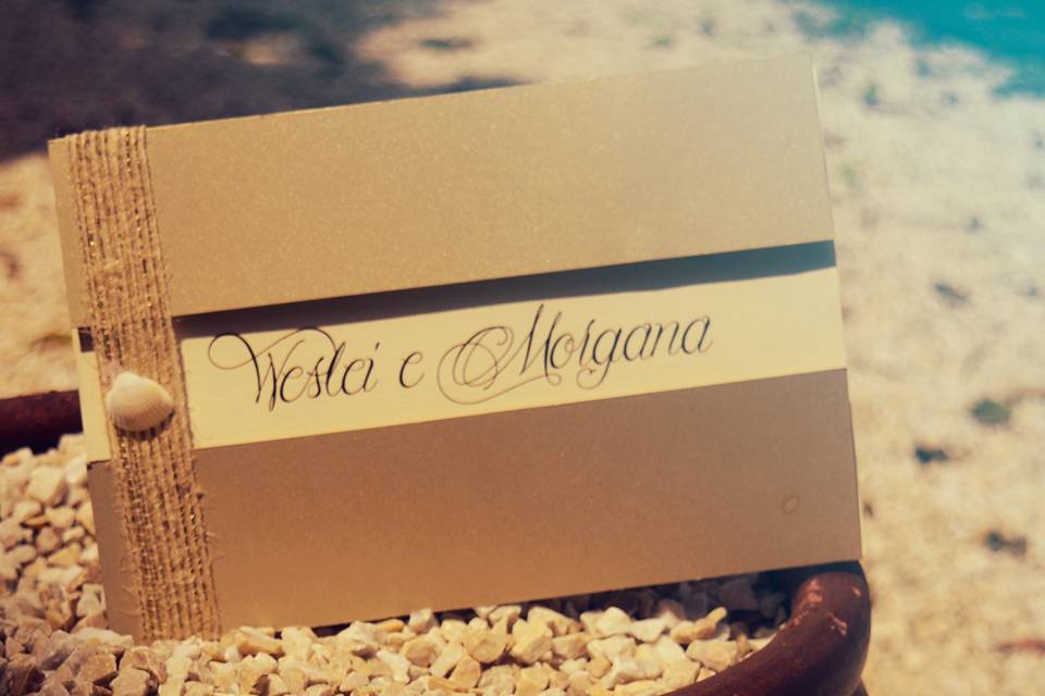 Convite de casamento: Morgana