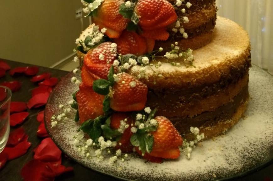 Naked cake