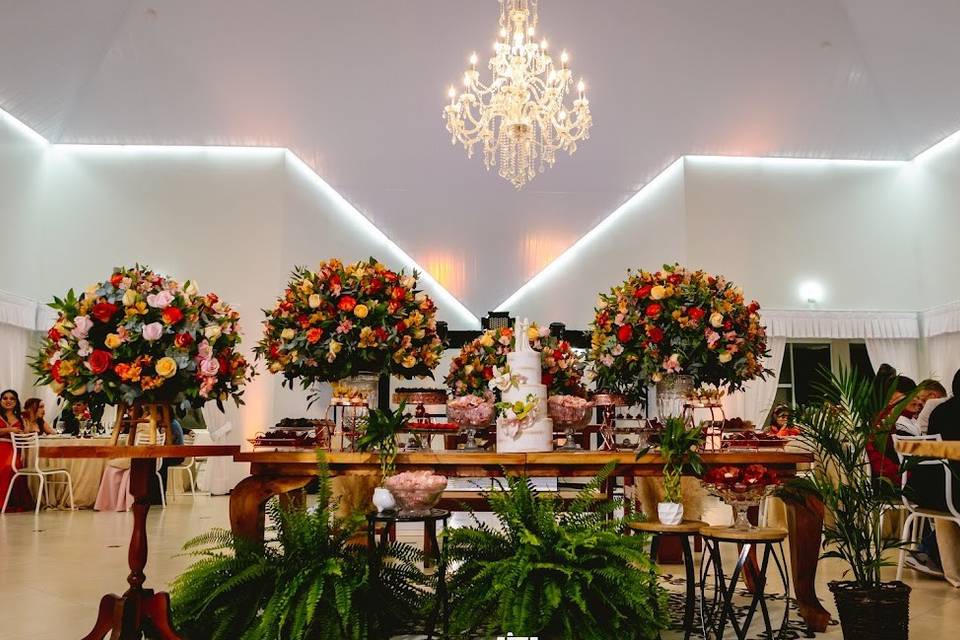 Mesa de casamento