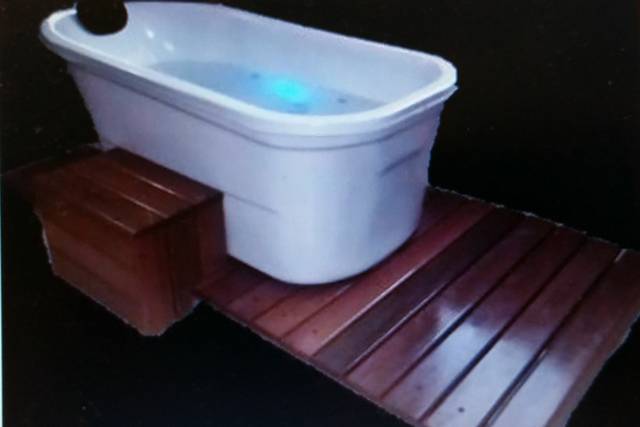 Relaxamento ofuro hidromassage
