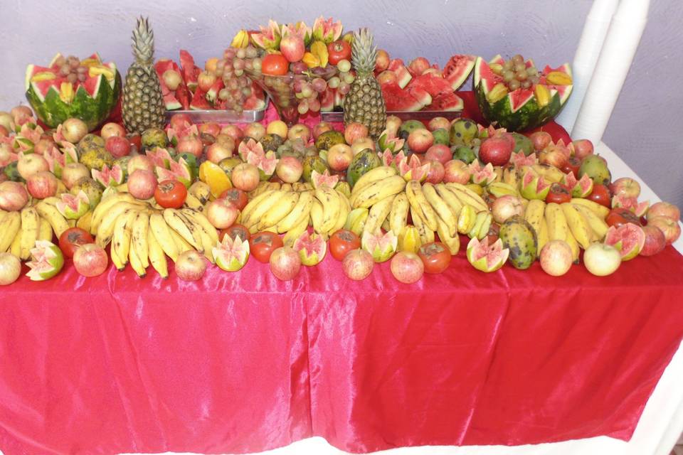 Mesa frutas