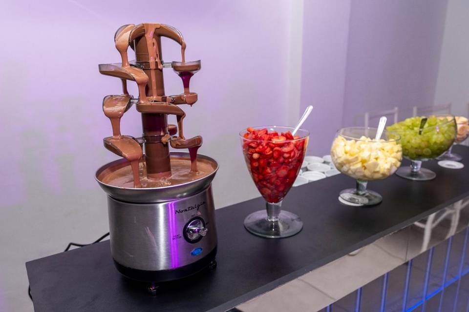 Cascata de chocolate