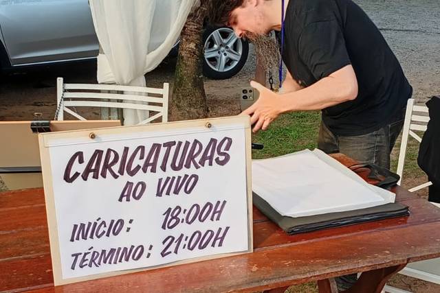 Preparando o local