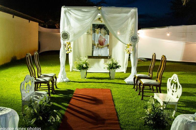 Casamento ao ar livre