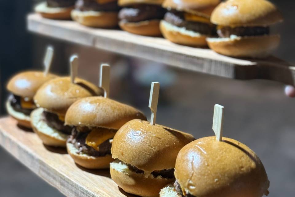 Mini burgers
