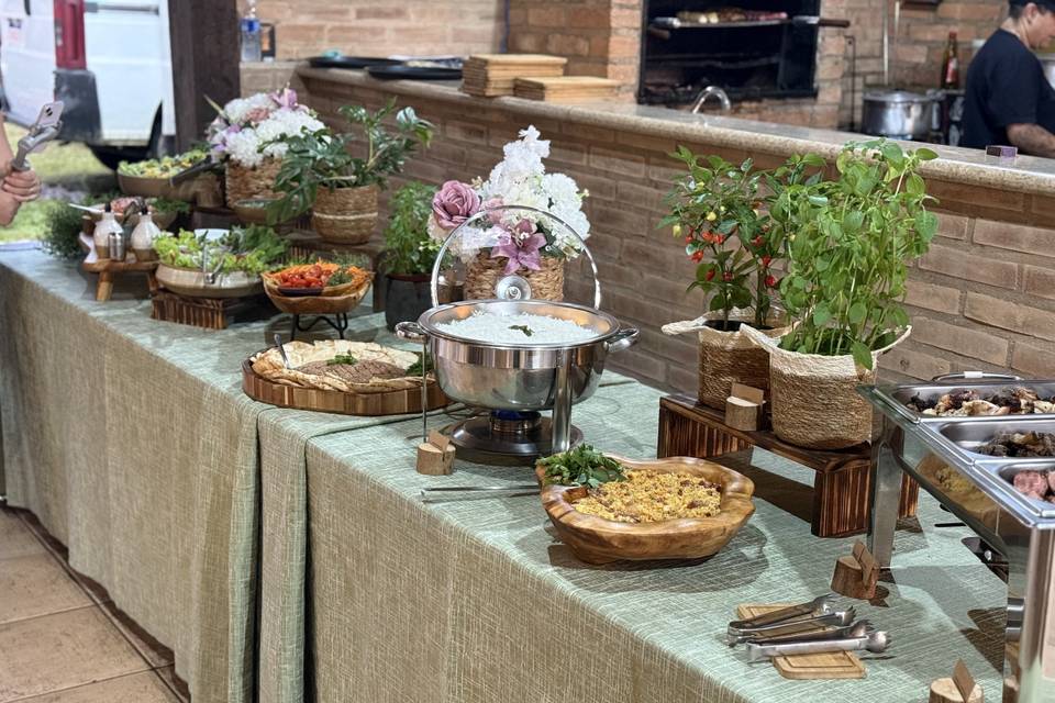 Mesa de buffet