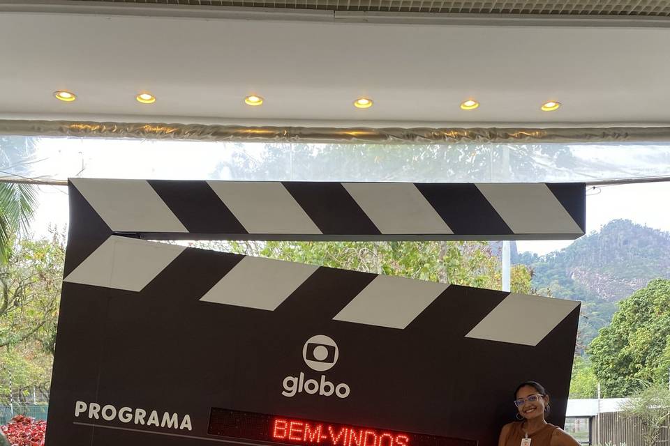 Na globo com Coral Unique