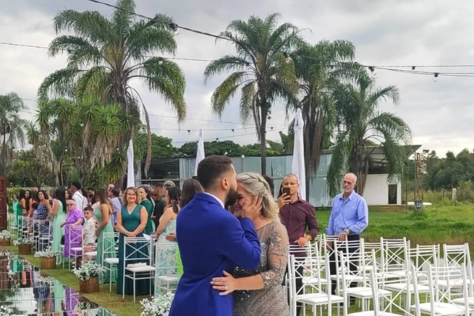 Noivo e sua mãe