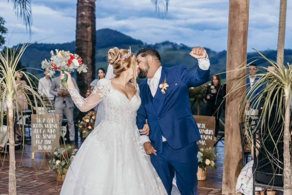 Enfim casados! Que Paisagem