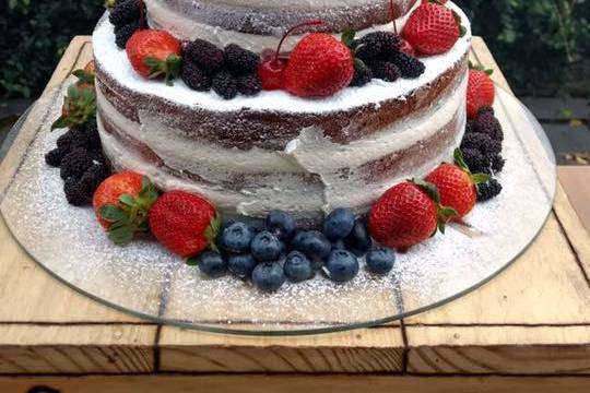 Naked cake