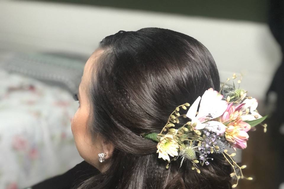 Penteado Noiva Priscila 10/09