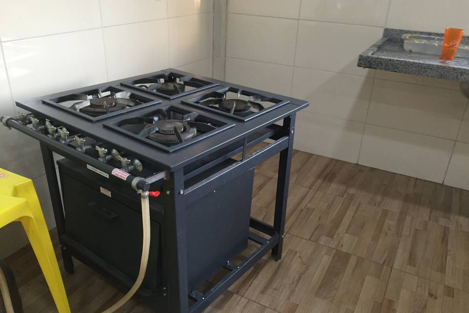 Fogão Industrial com forno