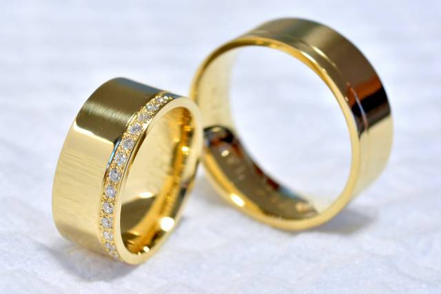 Alianças em Ouro 18k