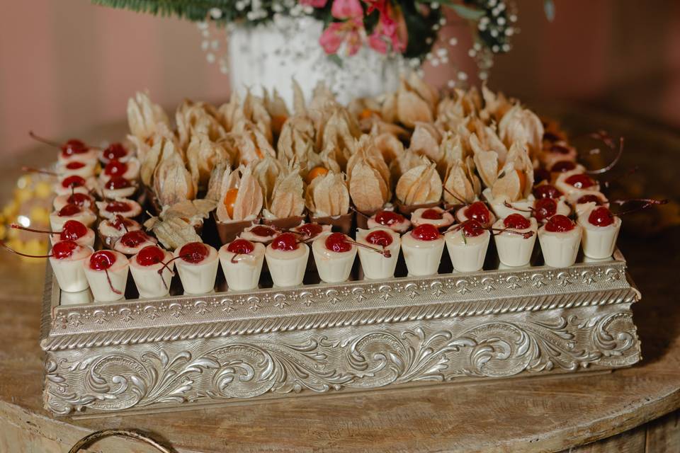 Copinhos de chocolate