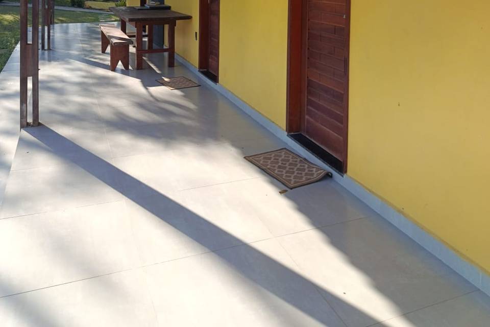 Área dos Quartos