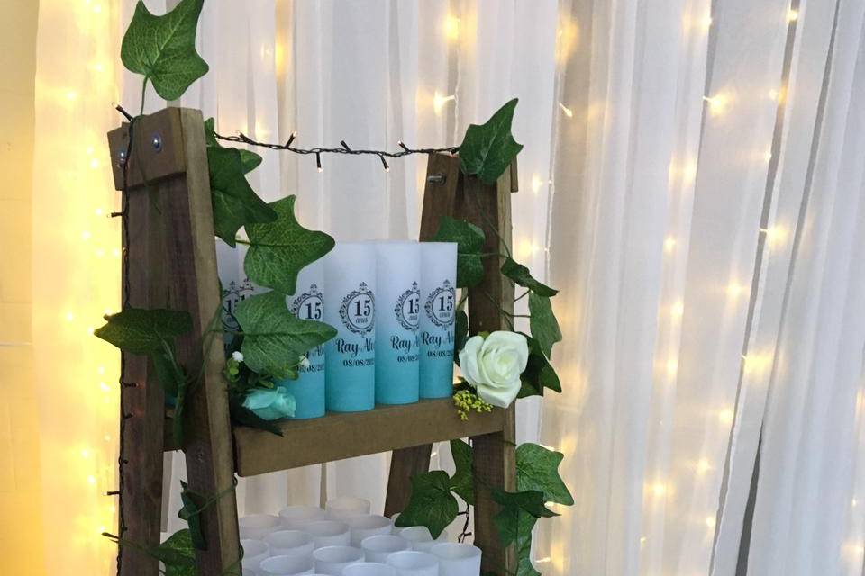 Escadinha para lembrancinhas