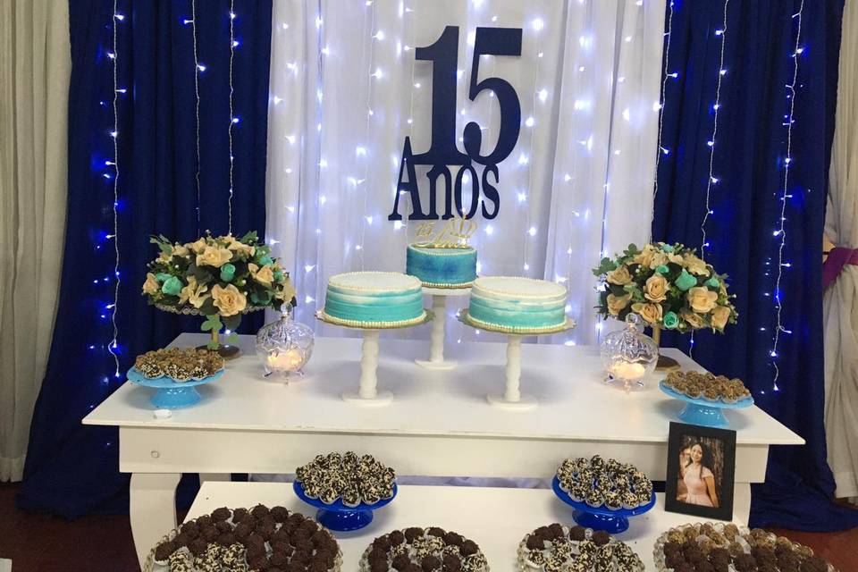 Mesa do bolo