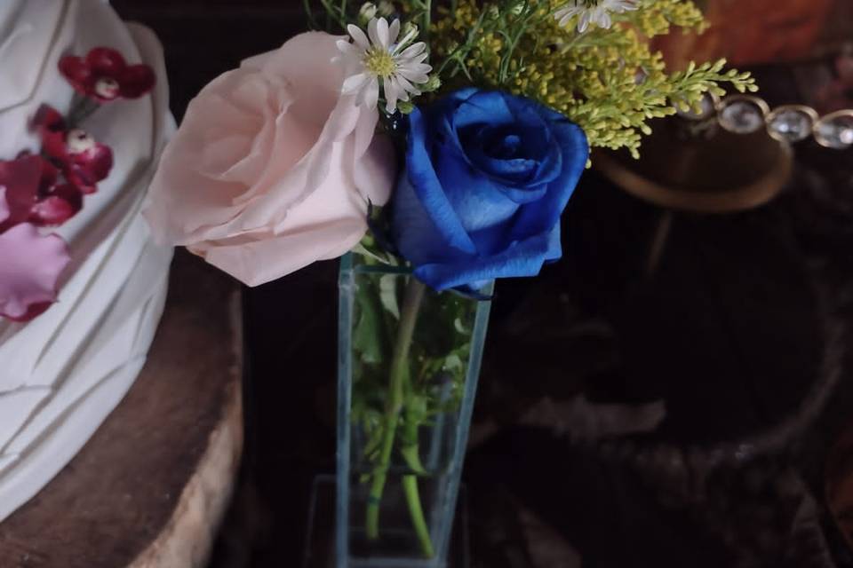 Azul e rosa