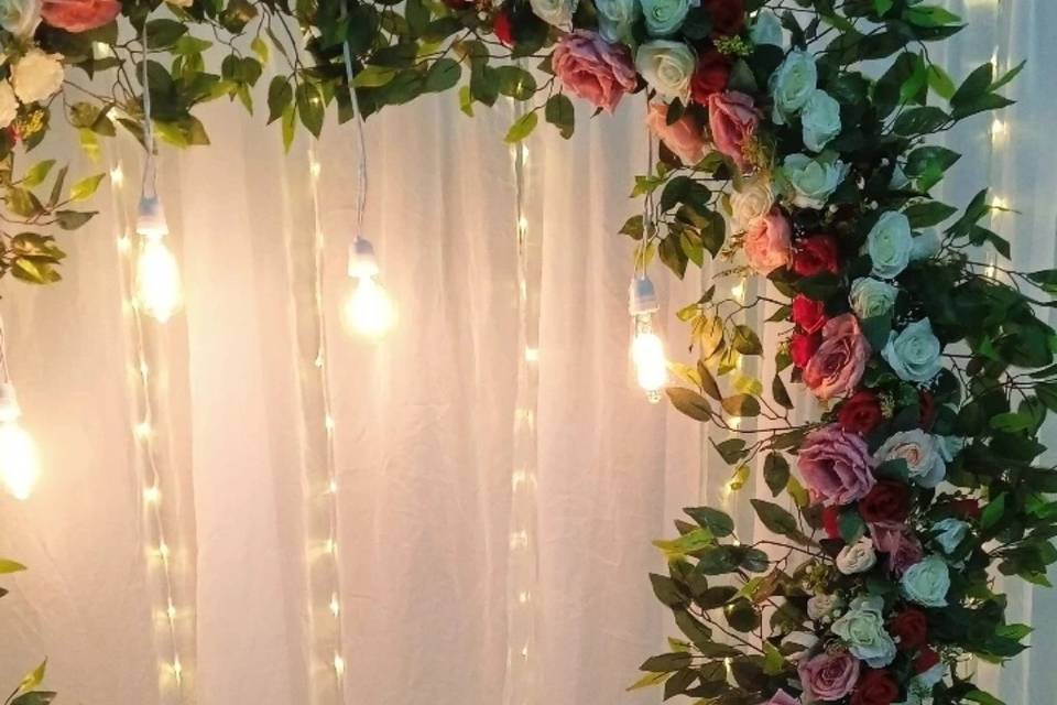 Arco de flores
