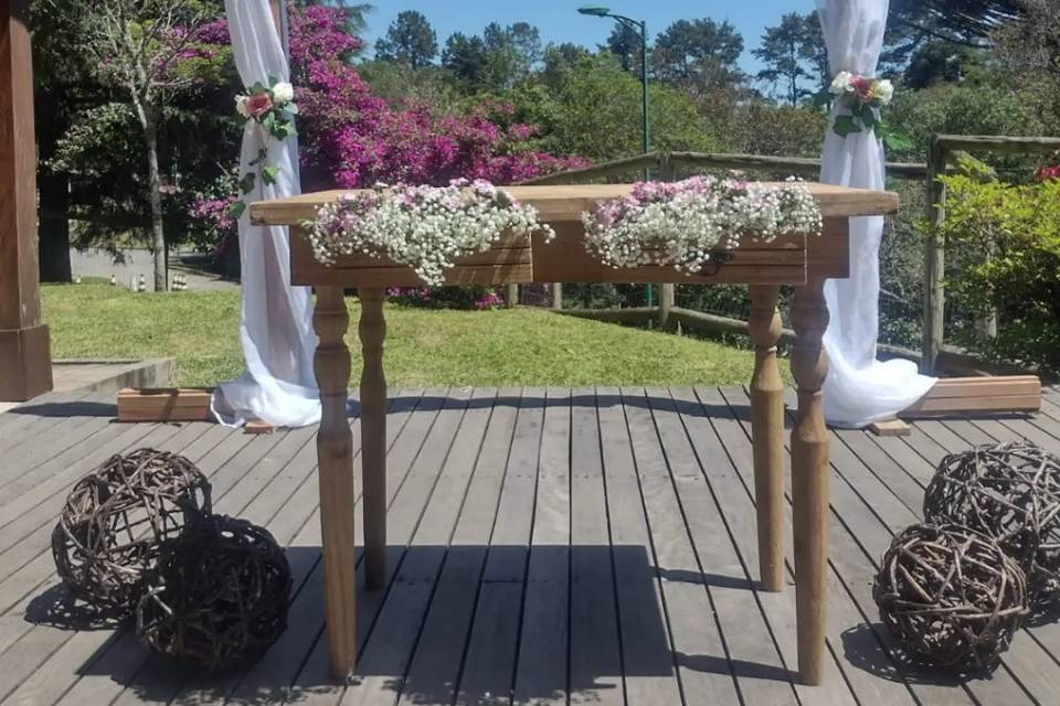 Estrutura de madeira