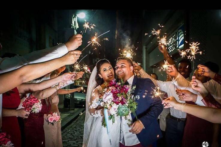 Casamento Day e Ayrton