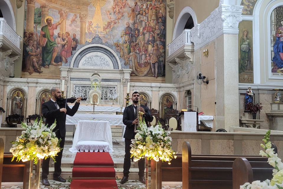 Cerimonias em igrejas