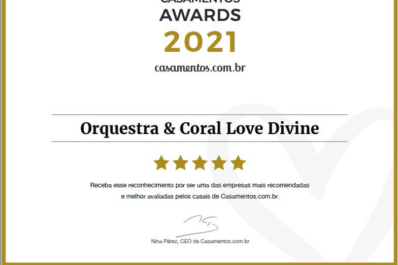 Orquestra & Coral Love Divine