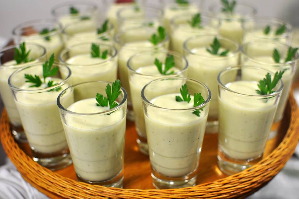 Vichyssoise (creme alho poró)