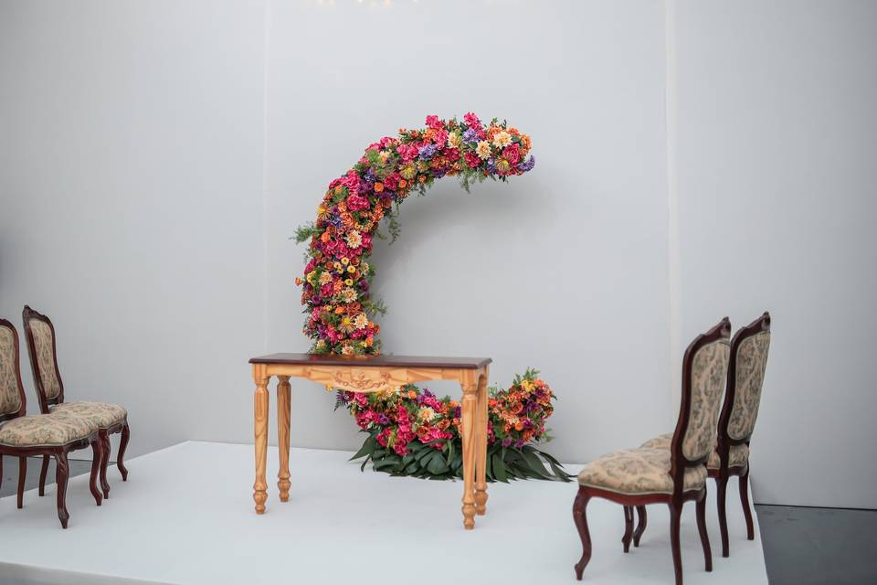 Decoração do altar