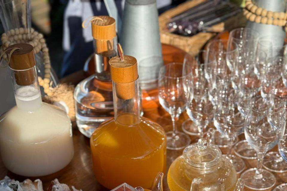 Welcome drinks