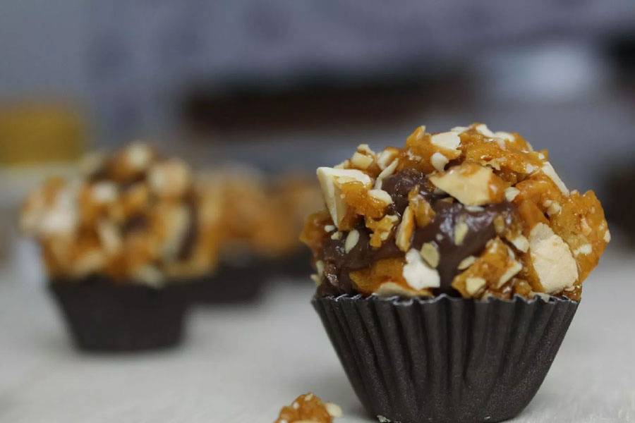 Brigadeiro Gourmet de castanha