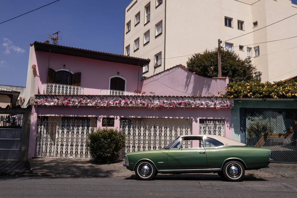 Fachada da  nossa Casa