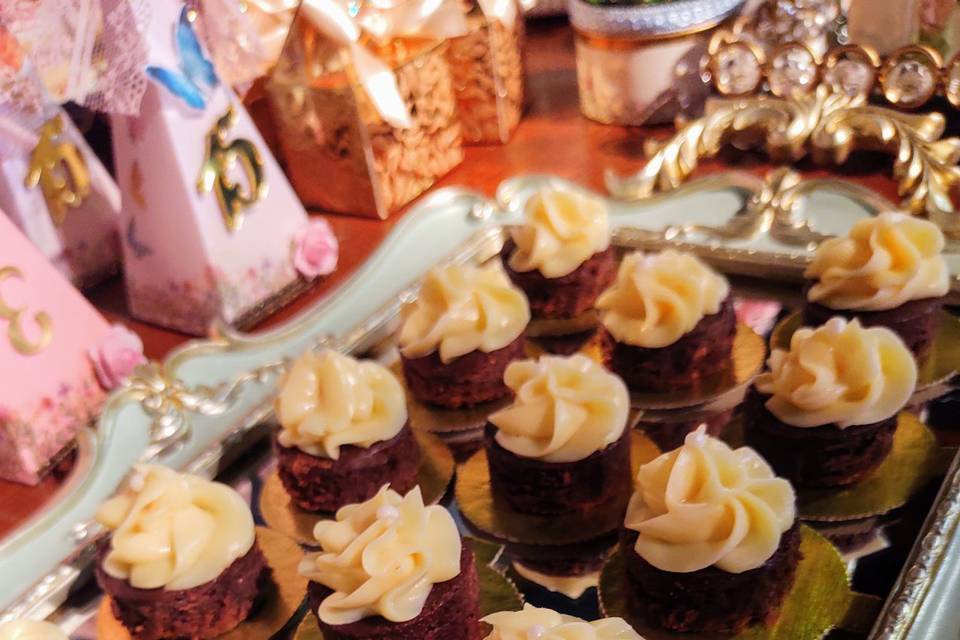 Brownie aperitivo