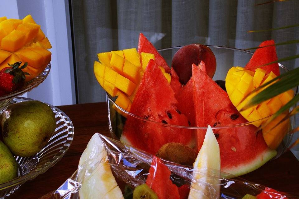 Mesa de frutas