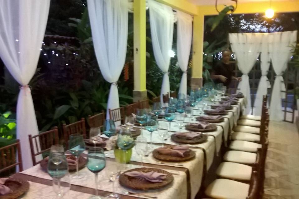 Jantar de padrinhos