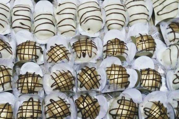 Bombons finos trufados.
