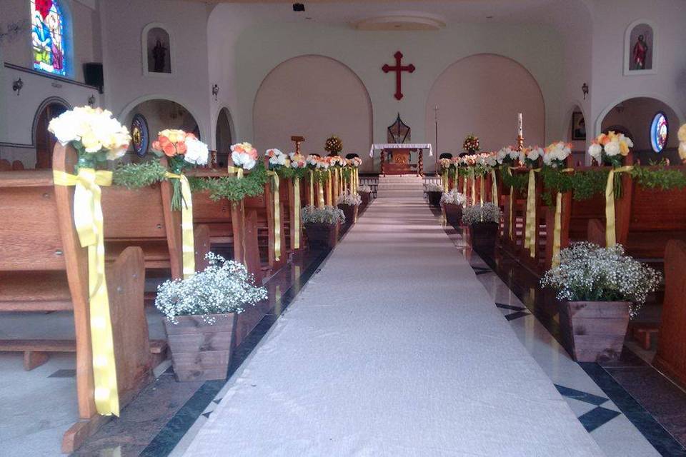 Decoração de igreja