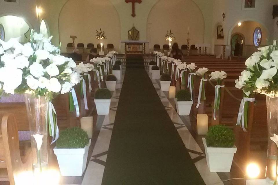 Decoração de igreja