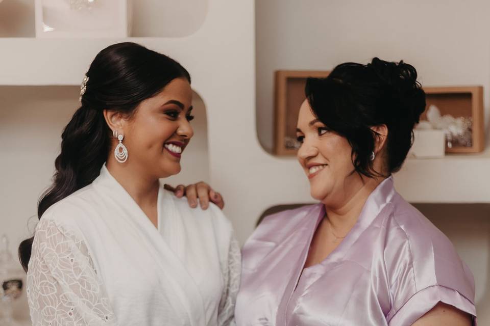 Noiva e mãe
