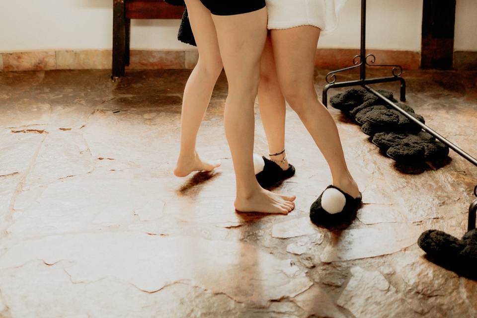 Noiva e madrinha