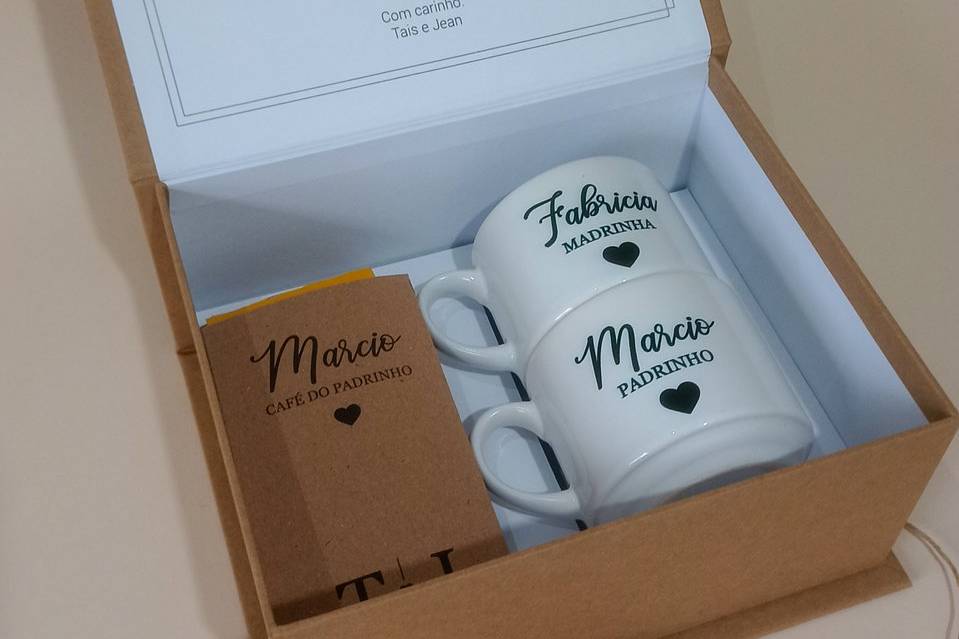 Caixa padrinhos