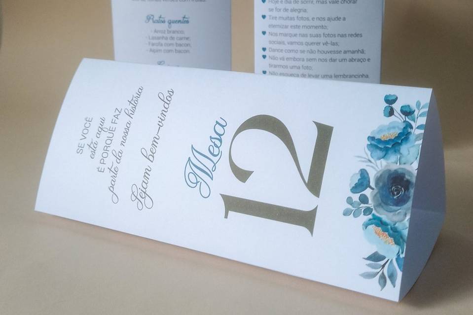 Menu de mesa