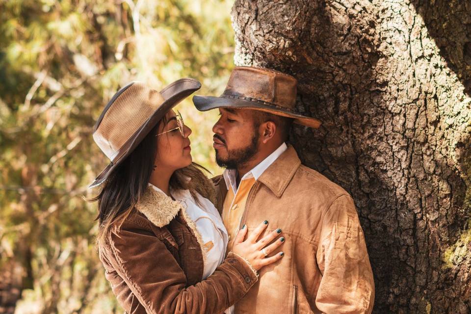 Mexicanos pre wedding cawboy