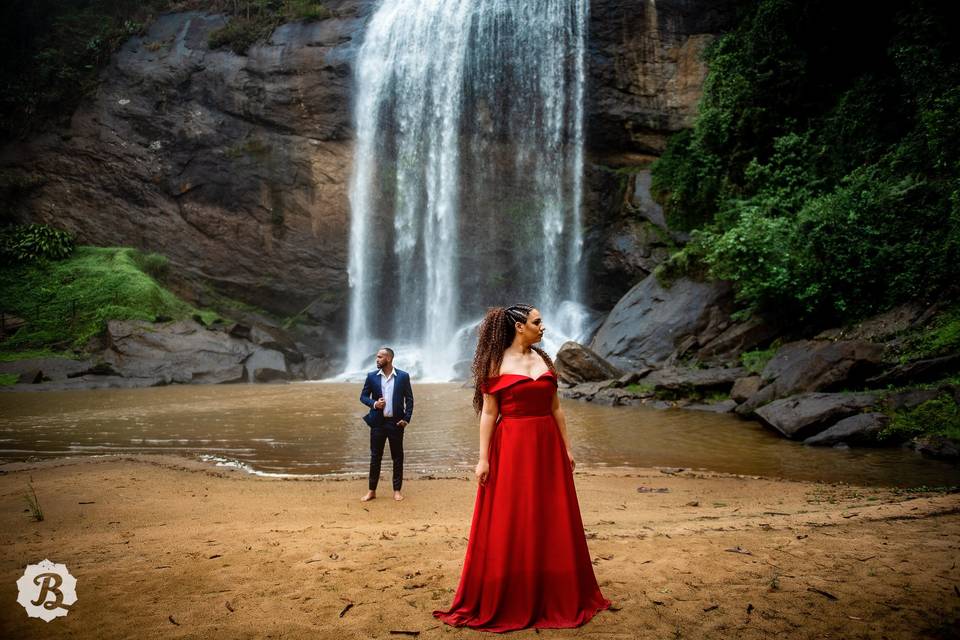 ENSAIO NA CACHOEIRA