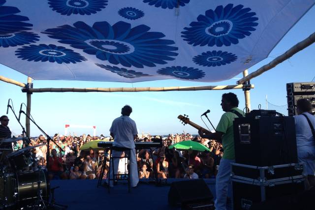 Evento na Praia de Copacabana