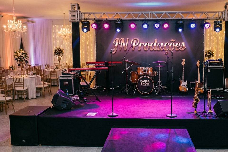 Palco estrutura