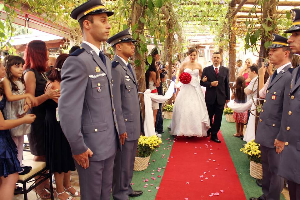 De caminho ao altar