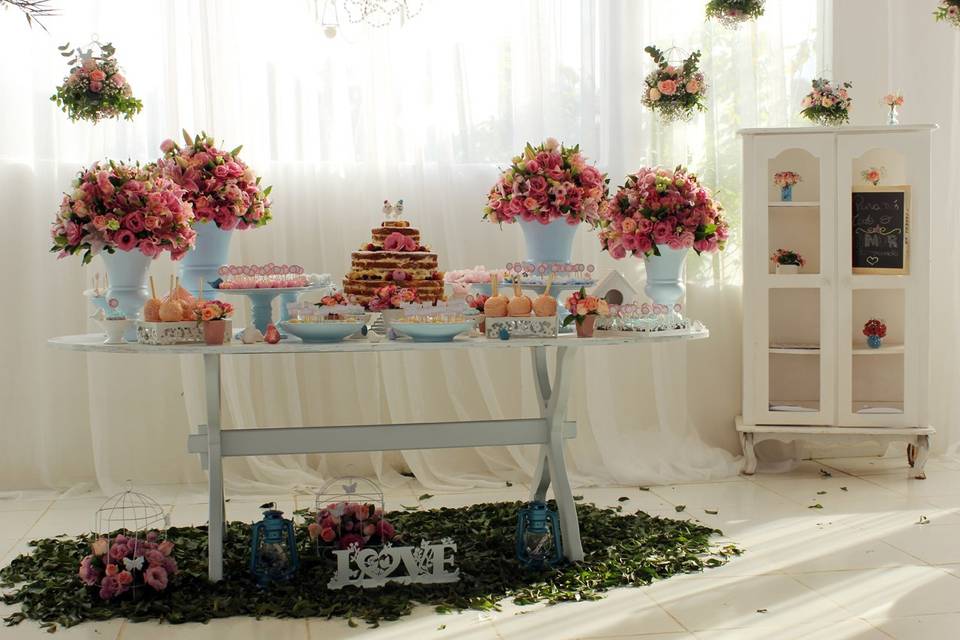 Mesa do bolo