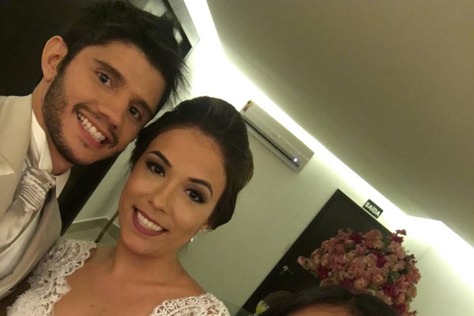 Brunna, Paula e Ricardo